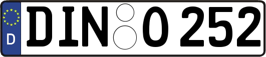 DIN-O252