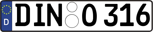 DIN-O316