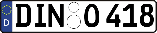 DIN-O418