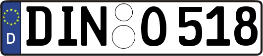 DIN-O518