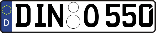 DIN-O550