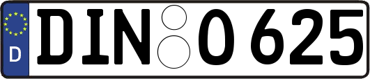 DIN-O625