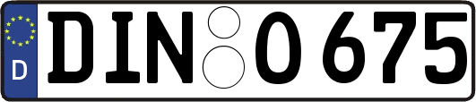 DIN-O675