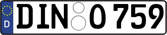 DIN-O759