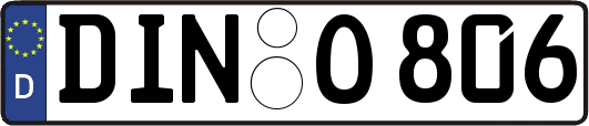DIN-O806