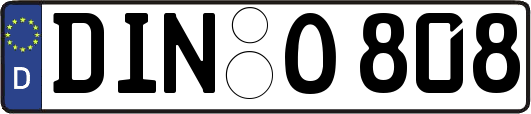 DIN-O808