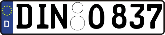 DIN-O837