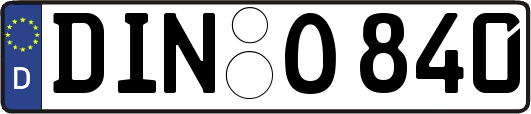 DIN-O840