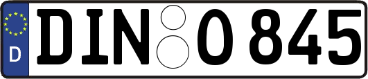 DIN-O845