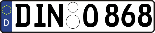 DIN-O868