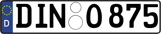 DIN-O875