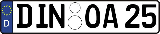 DIN-OA25