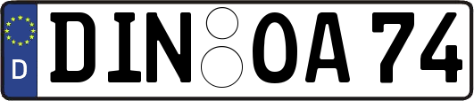 DIN-OA74
