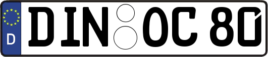 DIN-OC80