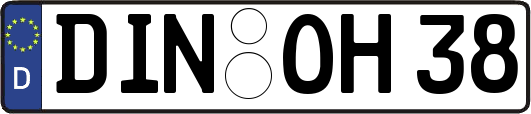DIN-OH38