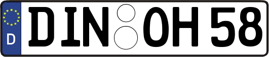 DIN-OH58