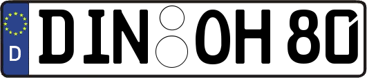 DIN-OH80