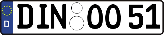DIN-OO51