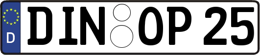 DIN-OP25