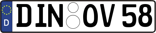 DIN-OV58