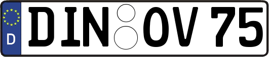 DIN-OV75