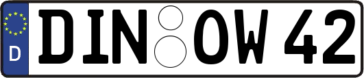 DIN-OW42