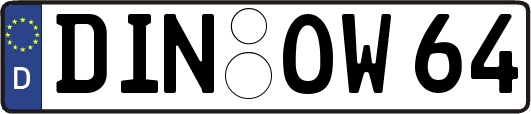 DIN-OW64