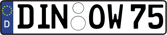 DIN-OW75