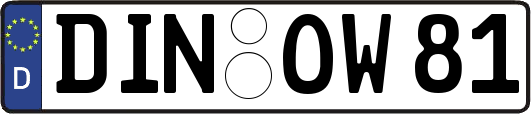 DIN-OW81