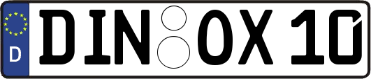 DIN-OX10