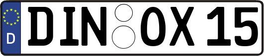 DIN-OX15