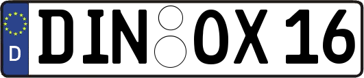 DIN-OX16