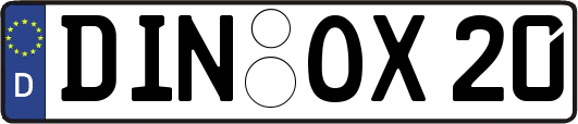 DIN-OX20