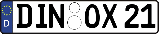 DIN-OX21
