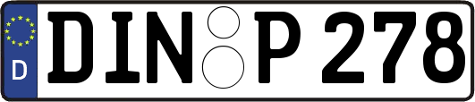 DIN-P278