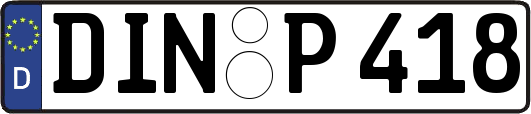 DIN-P418