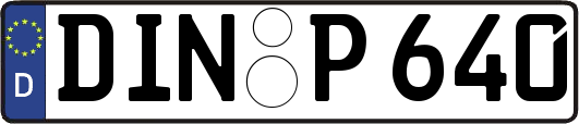 DIN-P640