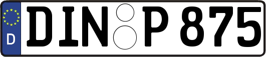 DIN-P875
