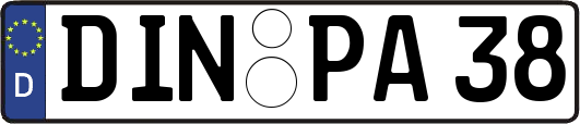 DIN-PA38