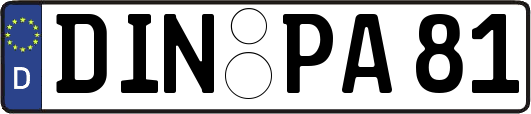 DIN-PA81