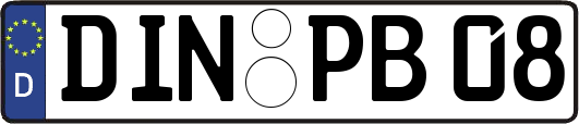 DIN-PB08