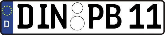 DIN-PB11