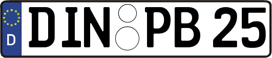 DIN-PB25
