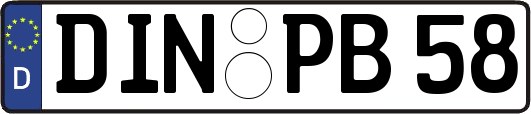 DIN-PB58