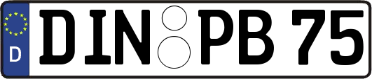 DIN-PB75