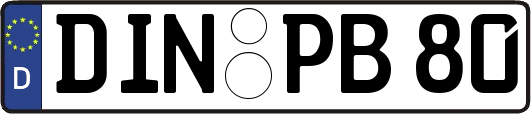DIN-PB80