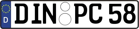 DIN-PC58