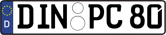 DIN-PC80
