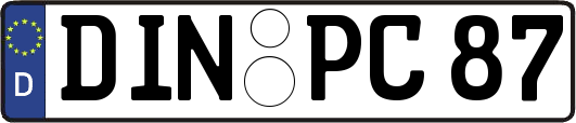 DIN-PC87