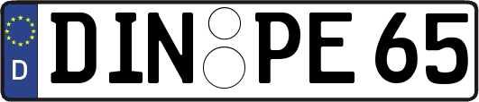 DIN-PE65